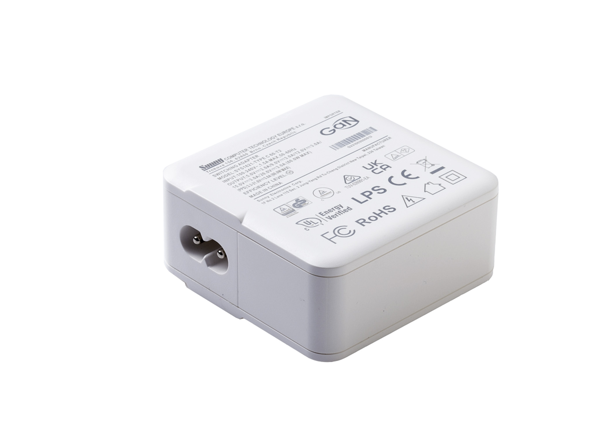 SYS1621-TYPE C 60-T2 apple white GaN