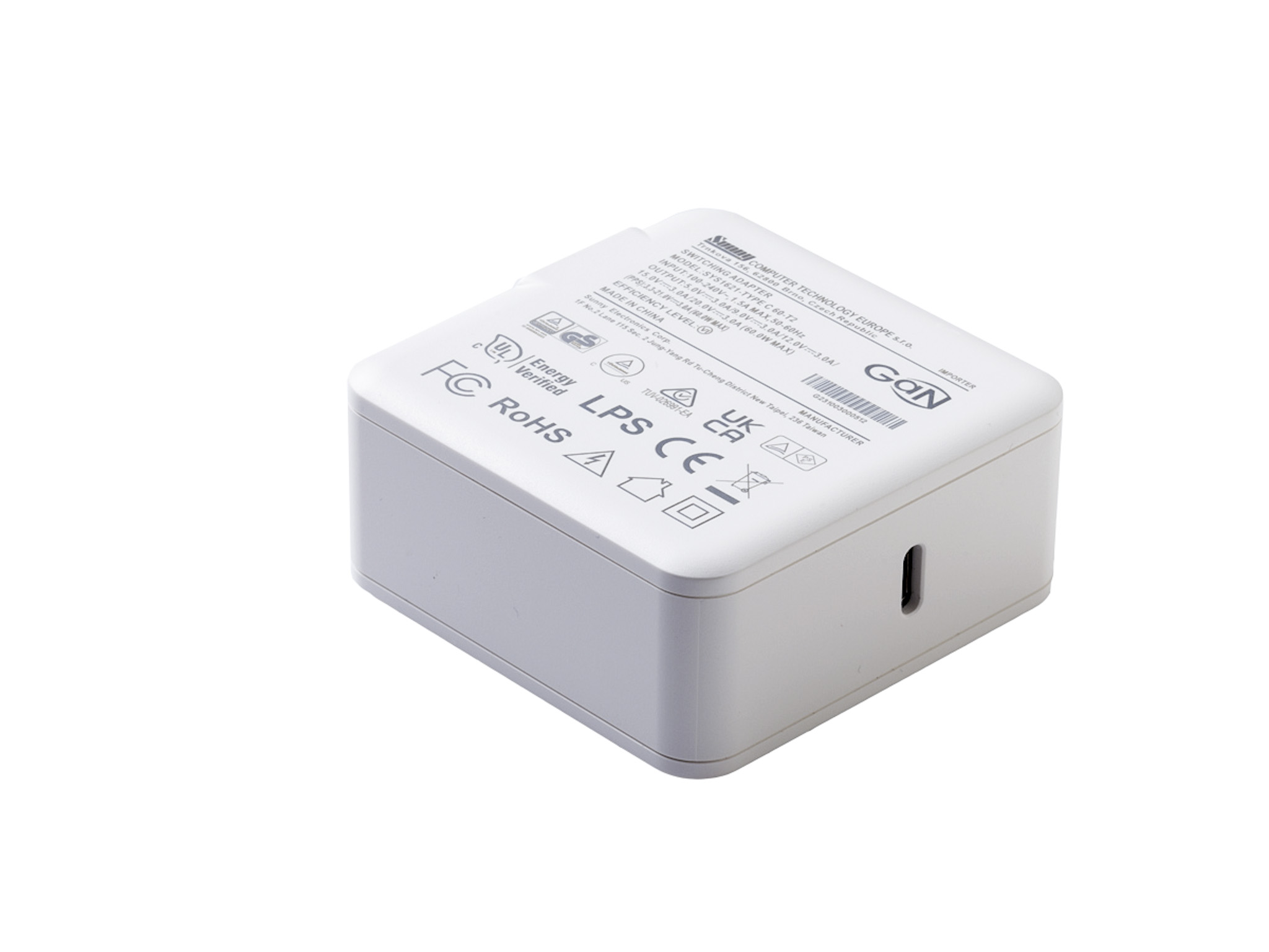 SYS1621-TYPE C 60-T2 apple white GaN